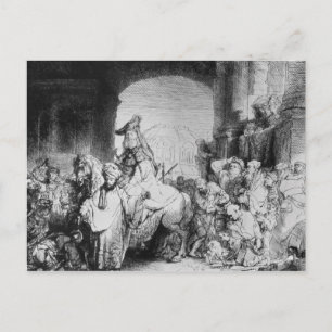 Mordecai-triumfen, 1640 vykort