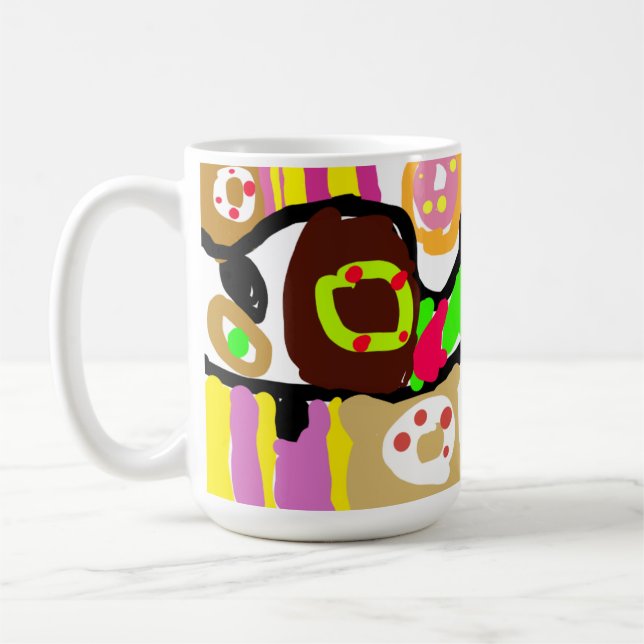 Mördegasrullar kul kaffemugg (Vänster)