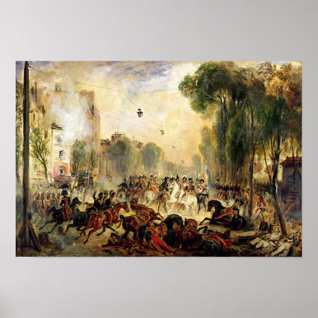 Mordförsök mot Kung Louis-Philippe Poster (Framsidan)