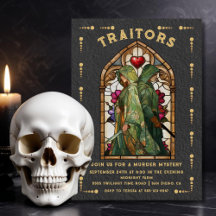 Mordgåtan med Tarotkortet Stained Glass Traitors