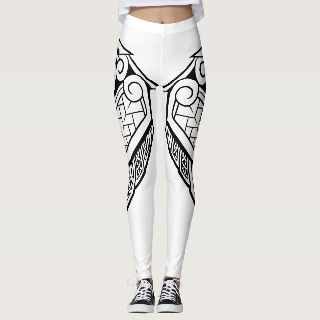 Mordhau Raven Leggins Leggings (Framsida)