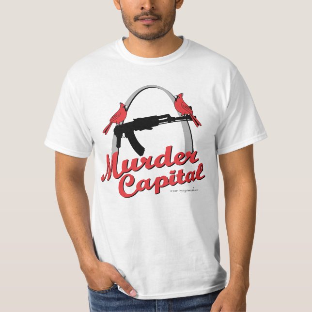 Mordhuvudstad Tee Shirt (Framsida)
