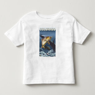 Mordisk forell FishingColorado T-shirt