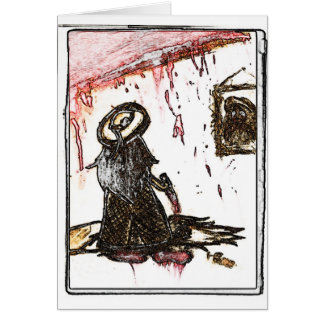 Mordiskt Hälsningskort