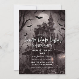 Mordmysterie middagsfest inbjudan