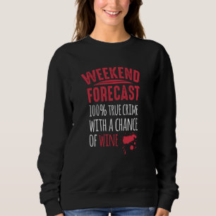 Mordmysterium Helg prognostiserar Vin och verklig T Shirt
