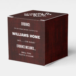 Mordmysterium Presentaskar