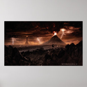Mordor Blixt Storm Poster
