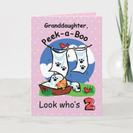 Mordotter 2:a födelsedagen, Peek-a-Boo Kitten Kort