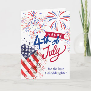 Mordotter 4 juli Patriotic Kort