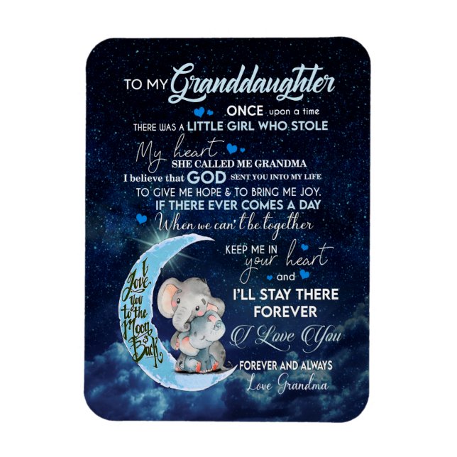 Mordotter Älskare| Brev till min mordotter Magnet (Vertikal)