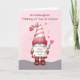 Mordotter Away vid College Valentines day Gnome Kort