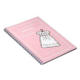 Mordotter, Baptism Gown på Rosa Personlig Anteckningsbok