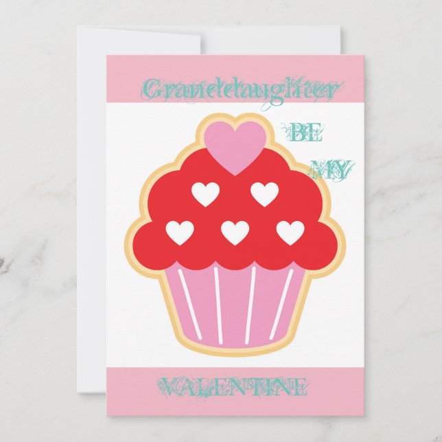 Mordotter Cupkaka Valentine Card Julkort (Framsida)