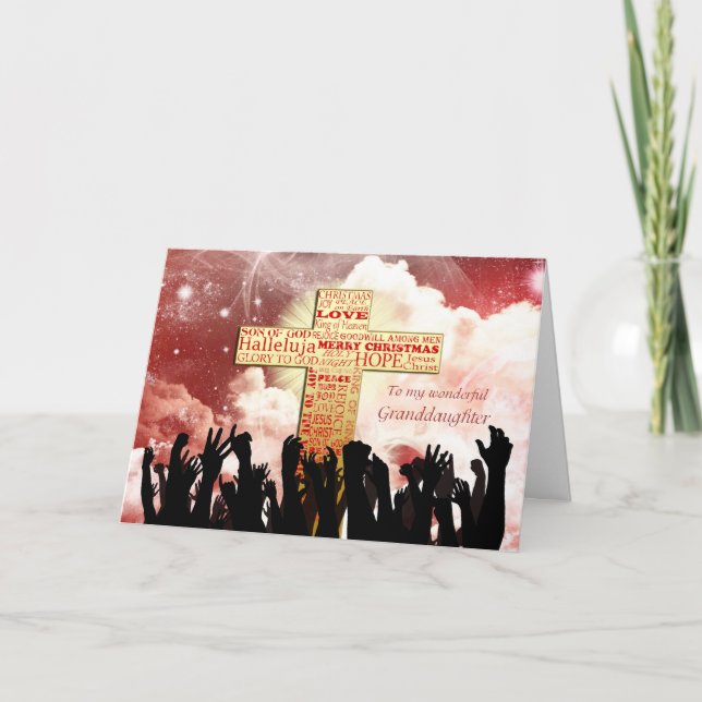 Mordotter, en kristen kor-jul helgkort (Framsida)