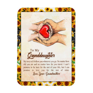 Mordotter Gift Kärlek Grandmor Family Group Magnet