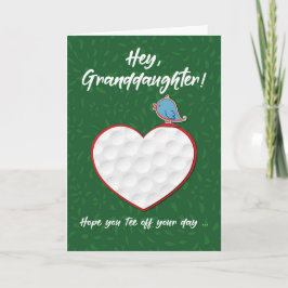 Mordotter Golf Sports Heart Valentine Pretton Kort