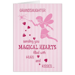 Mordotter Gotcha Day Magic Fairy Rosa Hälsningskort