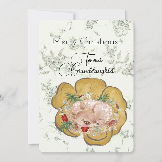 Mordotter Little Hjort jul Önskemål (Framsida)