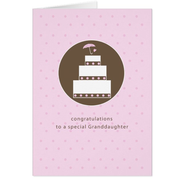 Mordotter, Möhippa Cake-Grattisar Hälsningskort (Framsidan)