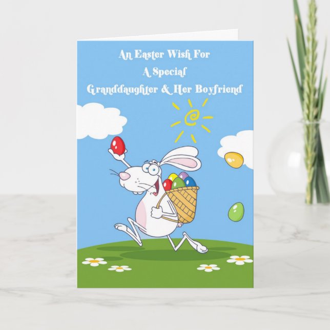 Mordotter och Boykompis Blessings Påsk-kort Helgkort (Framsida)