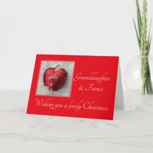 Mordotter- och Fiance God jul-kort Helgkort