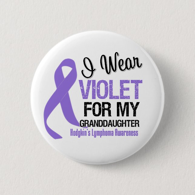 Mordotter Violet Ribbon Hodgkins Lymphoma Knapp (Framsida)