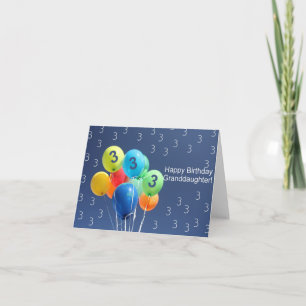 Mordotters 3-årsballonger kort