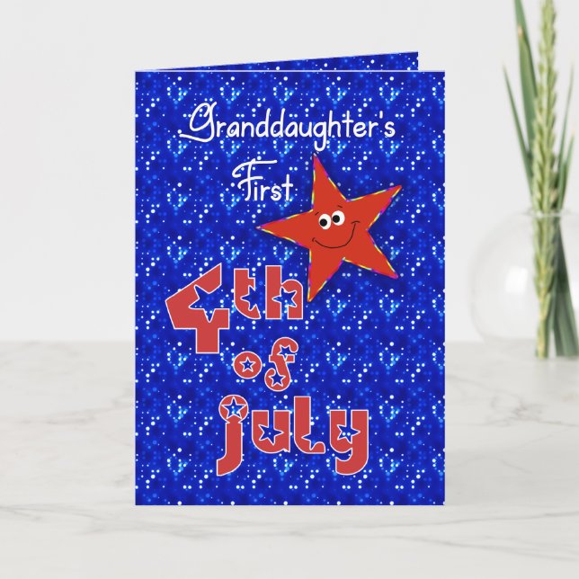 Mordotters första 4:e juli kort (Framsida)