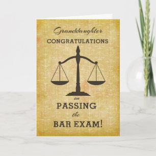 Mordotters Grattisar som passerar Pub Exam Kort