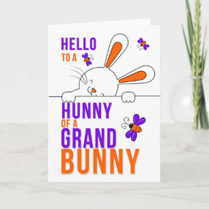 Mordotters Hej till Hunny i Grand Bunny Kort
