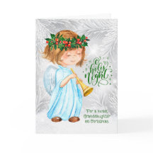 Mordotters jul Angel Girl och Gräs