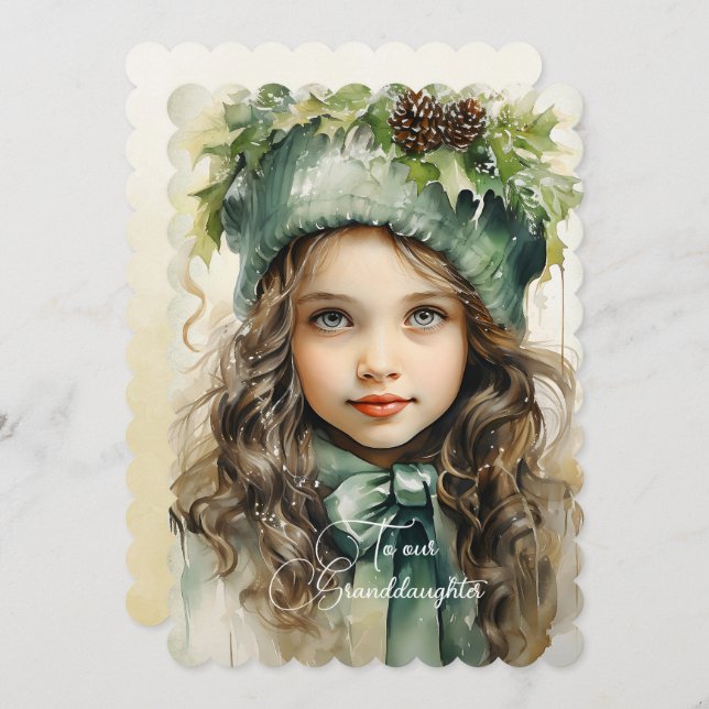 Mordotters Mörk Hjärtat Girl Önskemål (Fram/baksida)