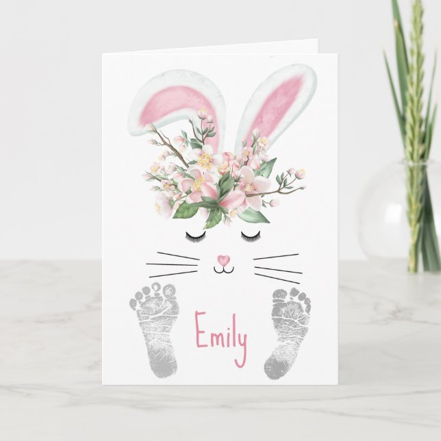 Mordotters Påskhare Helgkort (Framsida)