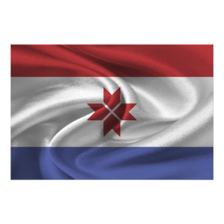 Mordovia Flagga Fototryck