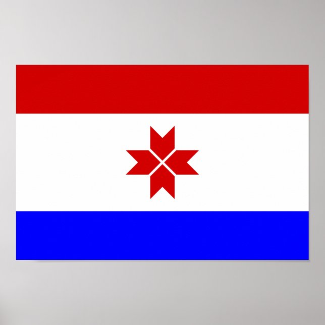 Mordovia Flagga Poster (Framsidan)