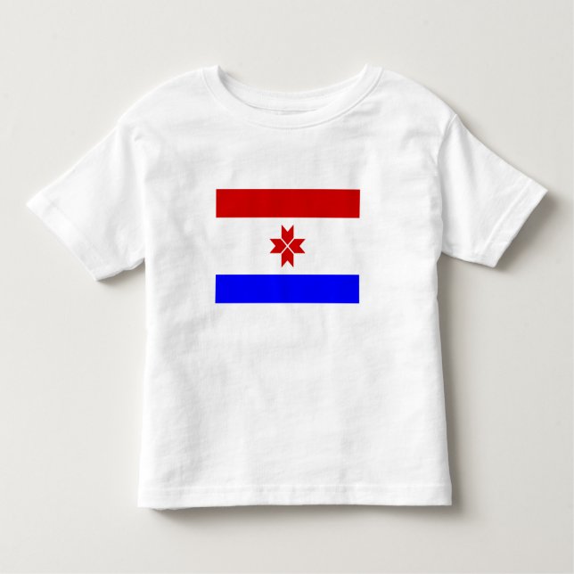 Mordovia Flagga T Shirt (Framsida)