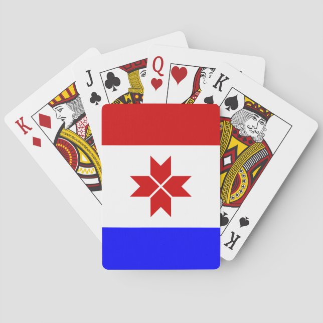 Mordovias flagga casinokort (Baksidan)