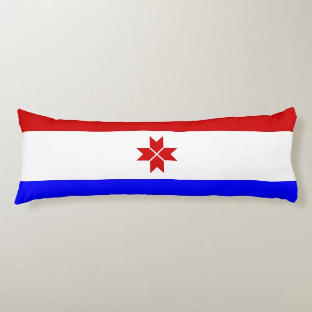 Mordovias flagga kroppskudde (Framsidan)