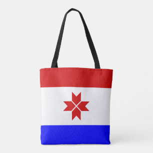 Mordovias flagga tygkasse