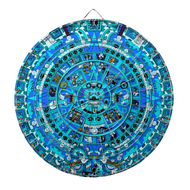Mördtavla för den antika Mayan Prophetic Design ~ Piltavla (Framsidan)