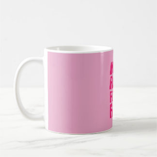 More Amor Por Favor Pink Preppy Cool Design Mug Kaffemugg
