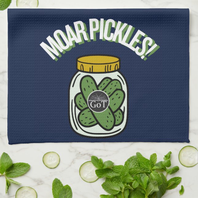 More Pickles! Kitchen Towel Kökshandduk (Vikta)