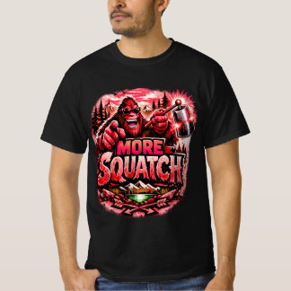  More Squatch V2, Bigfoot,Sasquatch Forest Design T Shirt