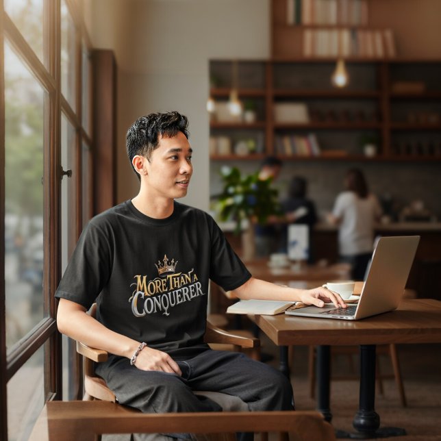 More than a Conquerer  T Shirt (Skapare uppladdad)