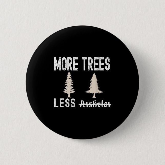 More Trees Less Holes Ugly Christmas Sweater  Knapp (Framsida)