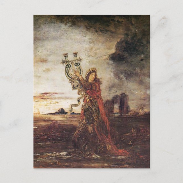 Moreau Arion bra art Vykort (Framsida)