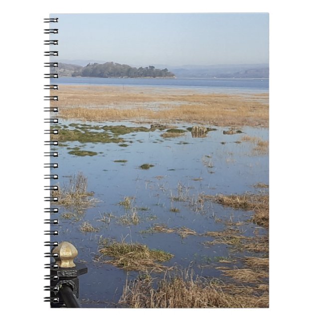 Morecambe Bay High Tide Notebook Anteckningsbok (Framsidan)