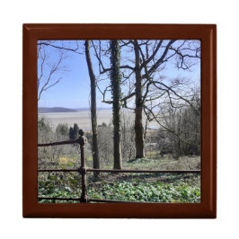 Morecambe Bay View Wooden Smyckeskrin