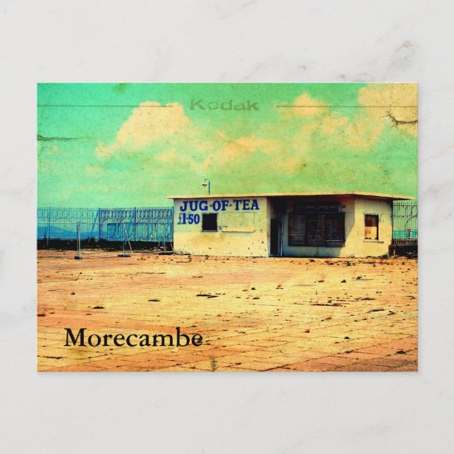 Morecambe Jug of Tea Vykort (Framsida)